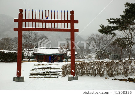 Nakan-eup城堡雪風景 Nakan-eup城堡雪風景 41508356