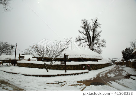 Nakan-eup城堡雪風景 Nakan-eup城堡雪風景 41508358