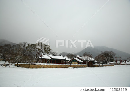 Nakan-eup城堡雪風景 Nakan-eup城堡雪風景 41508359