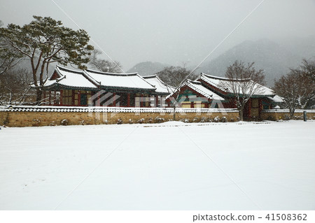 Nakan-eup城堡雪風景 Nakan-eup城堡雪風景 41508362