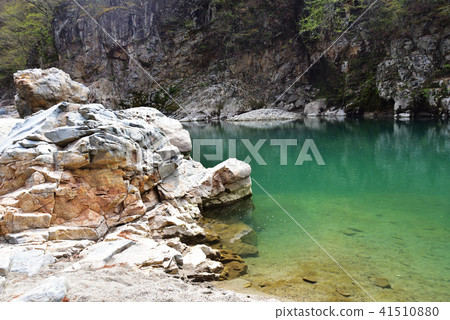 鬼怒川河的Ryuo峽谷河 鬼怒川河的Ryuo峽谷河 41510880