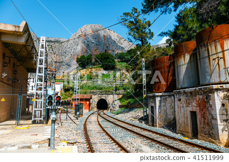 railway station in the village of el chorro railway station in the village of el chorro 41511999