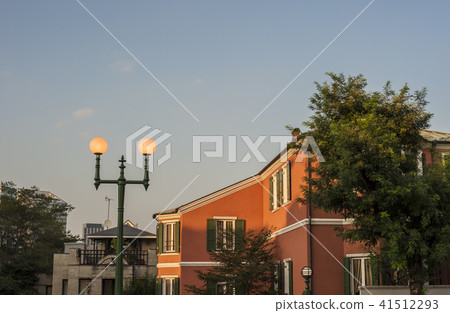 東京代官山的街道在黃昏 41512293