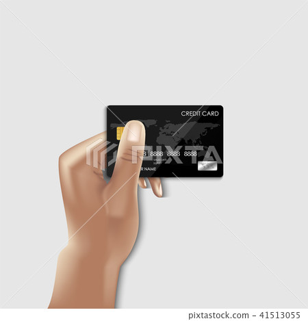 Realistic vector design for credit card Realistic vector design for credit card 41513055