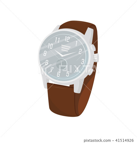 Wrist watch sale leather strap