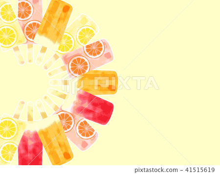 Ice candy background - Stock Illustration [41515619] - PIXTA