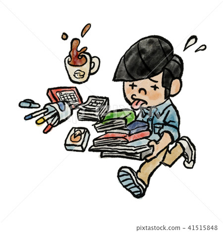 一個人與文件運行 41515848