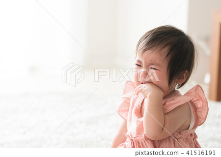 1 year old crying