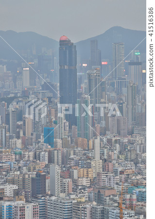 a view of Hong Kong urban of west kowloon 41516386