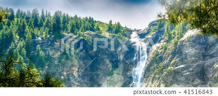 Skakavitsa waterfall during high water flow, Bulgaria Skakavitsa waterfall during high water flow, Bulgaria 41516843