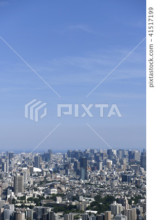 東京的日本城市景觀大手町,丸之內,文京區區辦事處俯視城市景觀 東京的日本城市景觀大手町,丸之內,文京區區辦事處俯視城市景觀 41517199