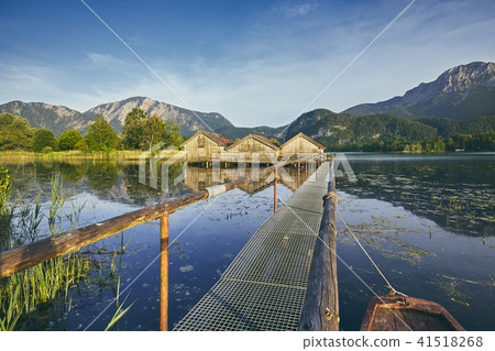 Lake Kochelsee in Germany Lake Kochelsee in Germany 41518268