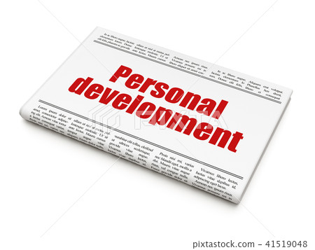 Studying concept: newspaper headline Personal Development 41519048