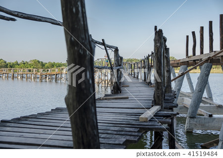 Wooden bridge Wooden bridge 41519484