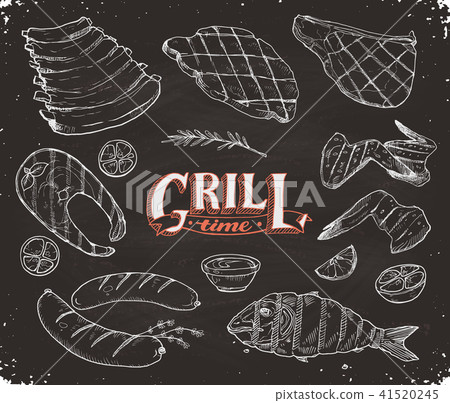 grille meet and fish grille meet and fish 41520245
