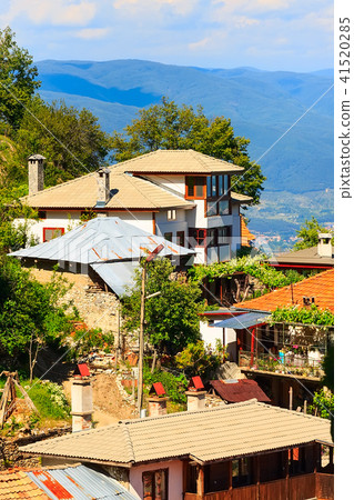Aerial view of village Delchevo. Bulgaria Aerial view of village Delchevo. Bulgaria 41520285