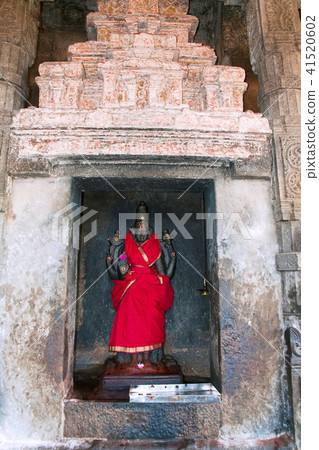 Durga on the right to the entrance to maha-mandapa Durga on the right to the entrance to maha-mandapa 41520602