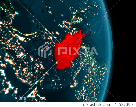 Afghanistan at night Afghanistan at night 41522399