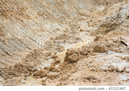 Sand mines close up 41522467