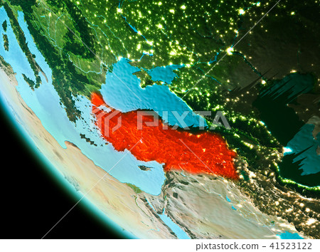 Turkey in red in the evening Turkey in red in the evening 41523122
