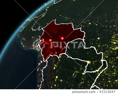 Night over Bolivia Night over Bolivia 41523647