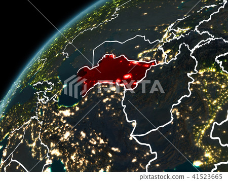 Night over Turkmenistan Night over Turkmenistan 41523665