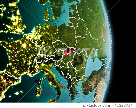 Morning over Slovakia on Earth Morning over Slovakia on Earth 41523734