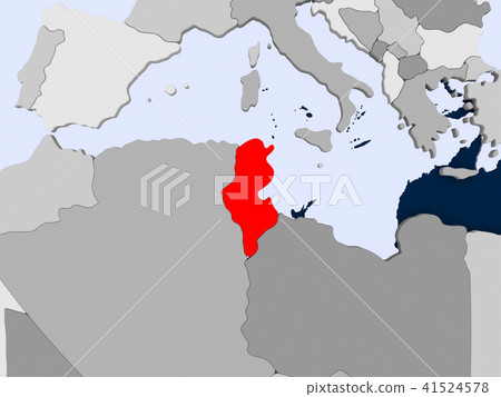 Map of Tunisia 41524578