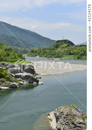 [Miyoshi City, Tokushima Prefecture] Yoshinogawa and Minoda's abyss 41524579