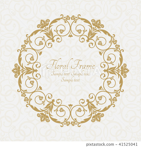 Circular arabic pattern Circular arabic pattern 41525041