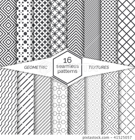 Big set of vector seamless patterns 41525057