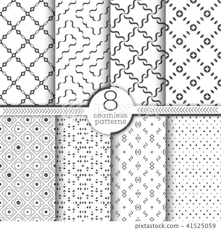 Set of vector seamless patterns 41525059
