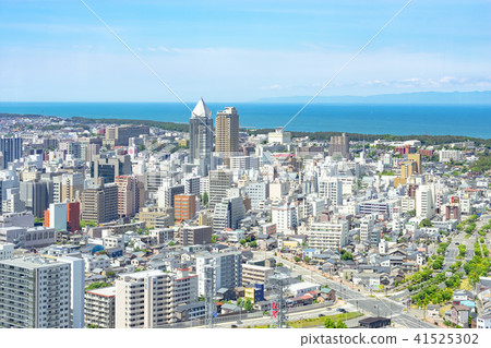 View from the Toki Messe Lookout Room West side 41525302