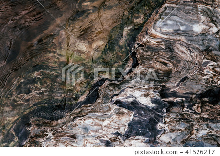 Marble stone background. Natural Marble in river 41526217