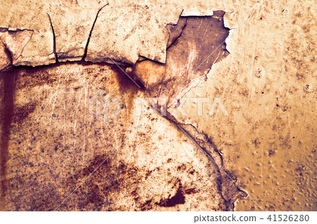 Rust and erosion iron metal had damage by weathe 41526280