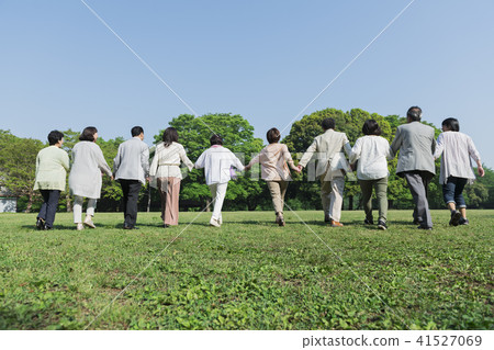 Senior Alumni Club Park blue sky 41527069