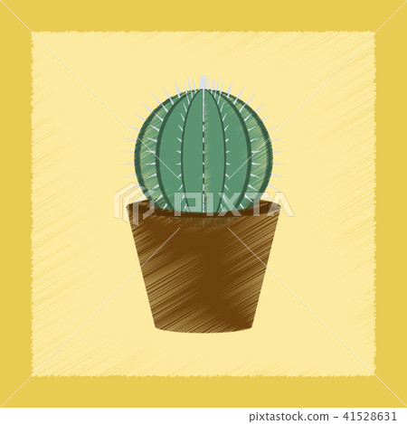 flat shading style Illustrations plant Cactoideae flat shading style Illustrations plant Cactoideae 41528631