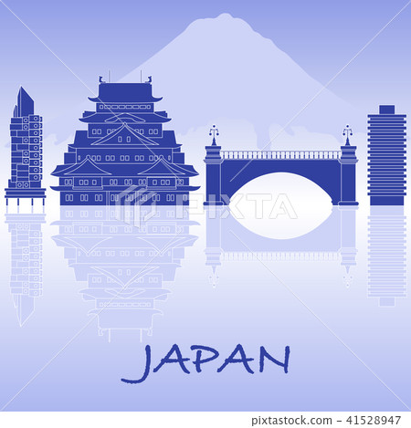 Japanese architecture Mount Fuji. Japanese architecture Mount Fuji. 41528947