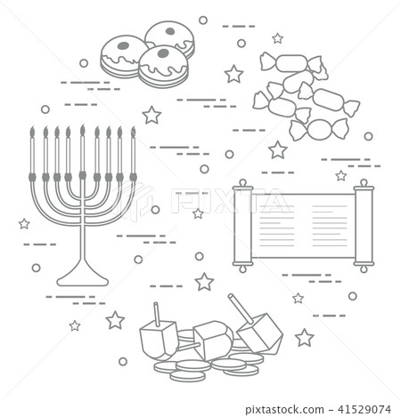 Jewish holiday Hanukkah 41529074