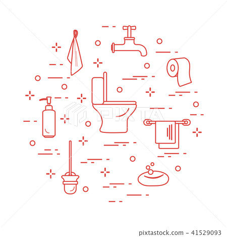 Accessories for toilet rooms and bathroom 41529093