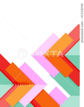 Multicolored abstract geometric shapes, geometry background for web banner Multicolored abstract geometric shapes, geometry background for web banner 41529244
