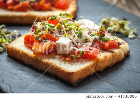 Delicious bruschetta Delicious bruschetta 41530800
