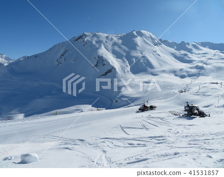 法國冬季阿爾卑斯山Val d'IsèreTignes滑雪勝地Val d 41531857