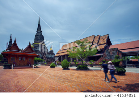wat yai chai mongkol temple in ayutthaya thailand wat yai chai mongkol temple in ayutthaya thailand 41534851