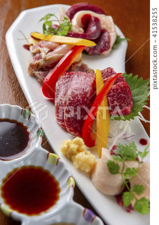 Fresh horse meat dish 41538255