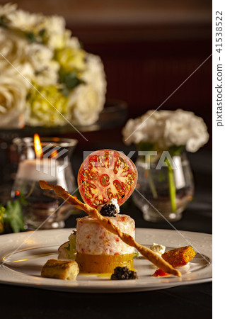 Anniversary meal at restaurant 41538522