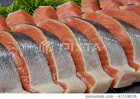 Delicious salmon fillets Delicious salmon fillets 41539026