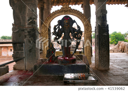 Eight-armed Durga, Brihadisvara Temple, Tanjore, Tamil Nadu Eight-armed Durga, Brihadisvara Temple, Tanjore, Tamil Nadu 41539062