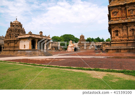 Ganesha shrine in the south west, Brihadisvara Temple complex, Tanjore, Tamil Nadu 41539100
