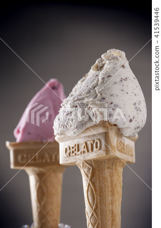 Delicious and cold milk cream Delicious and cold milk cream 41539446